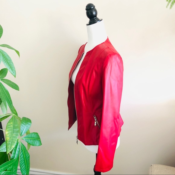 HP✨Zara | Faux Leather Jacket - Picture 3 of 14